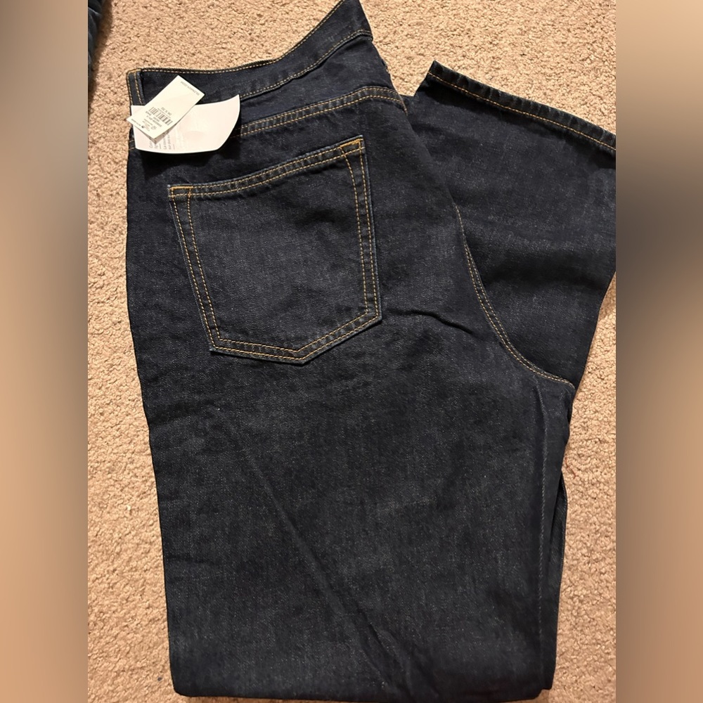Old navy new with tags mens straight leg jeans 36x30